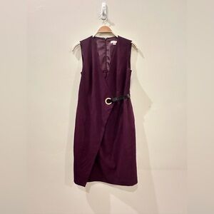 Calvin Klein Deep Purple Midi Dress